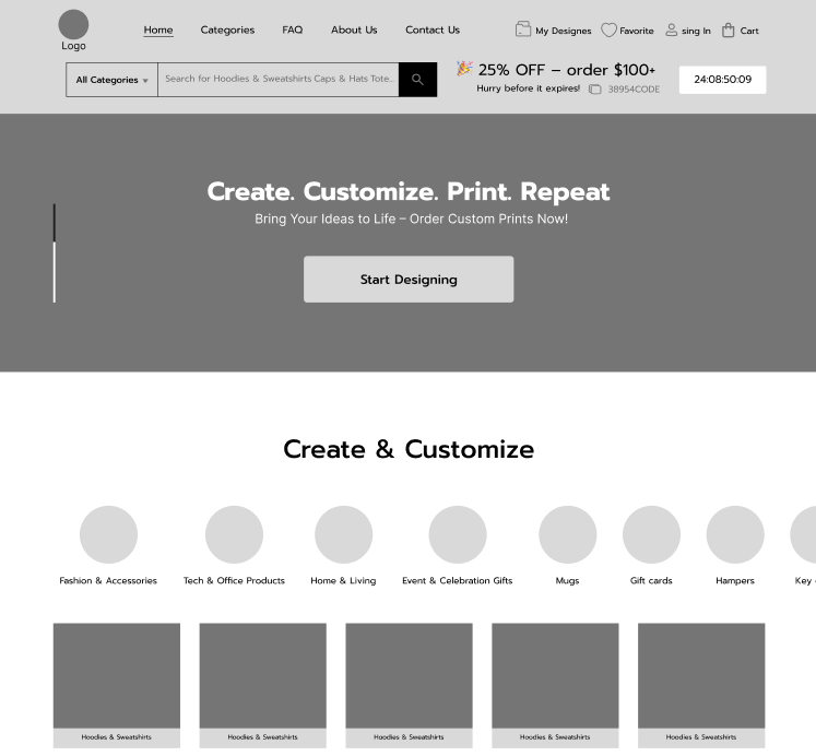 paqtory digital wireframe