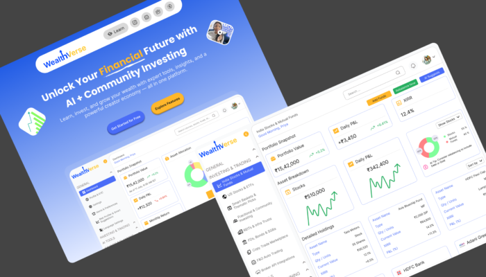 wealthverse website mockup wealthverse website mockup